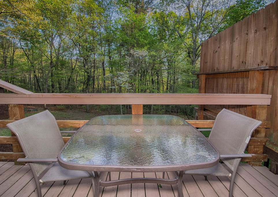 More views from the deck.