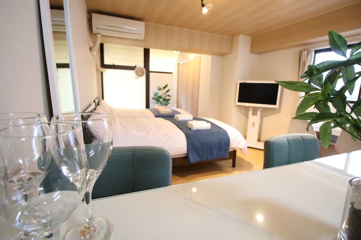 31. 新宿,Shinjuku and Quiet residential. WIFI, 7min