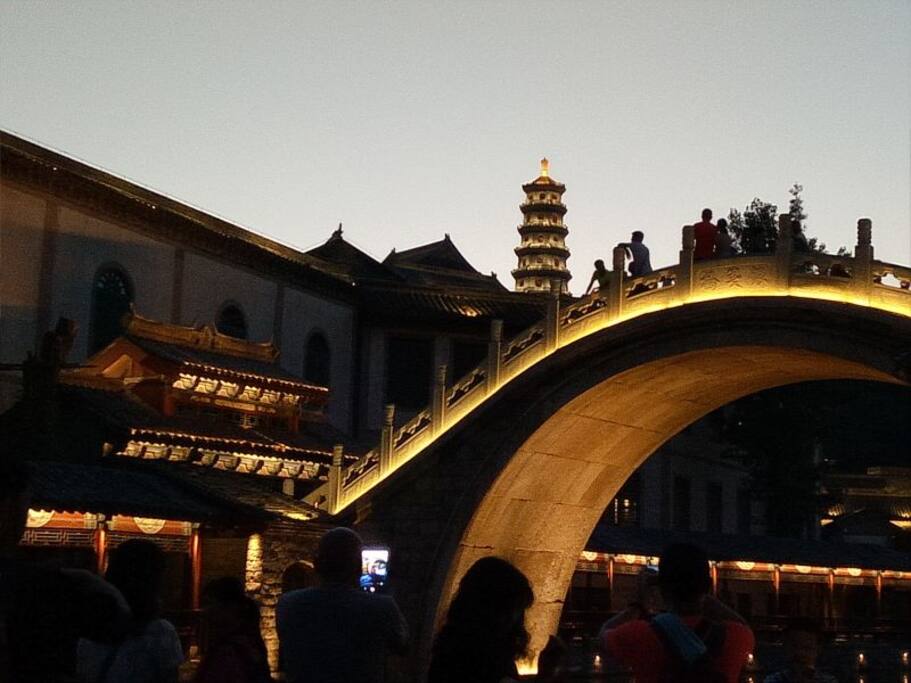 景区夜景