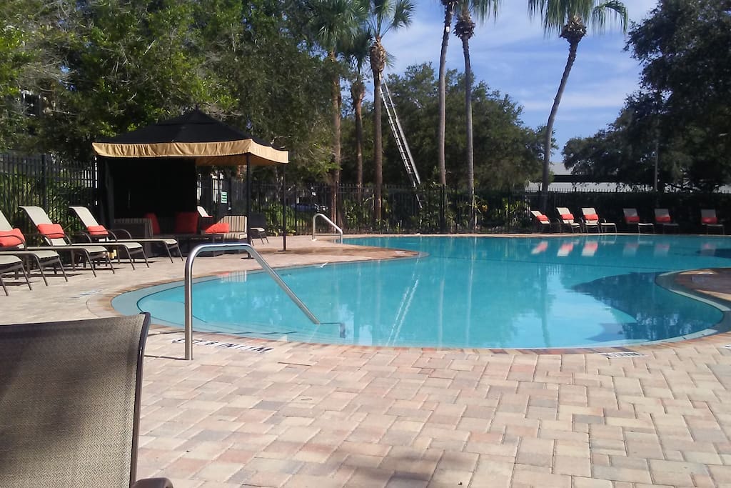 Poolside