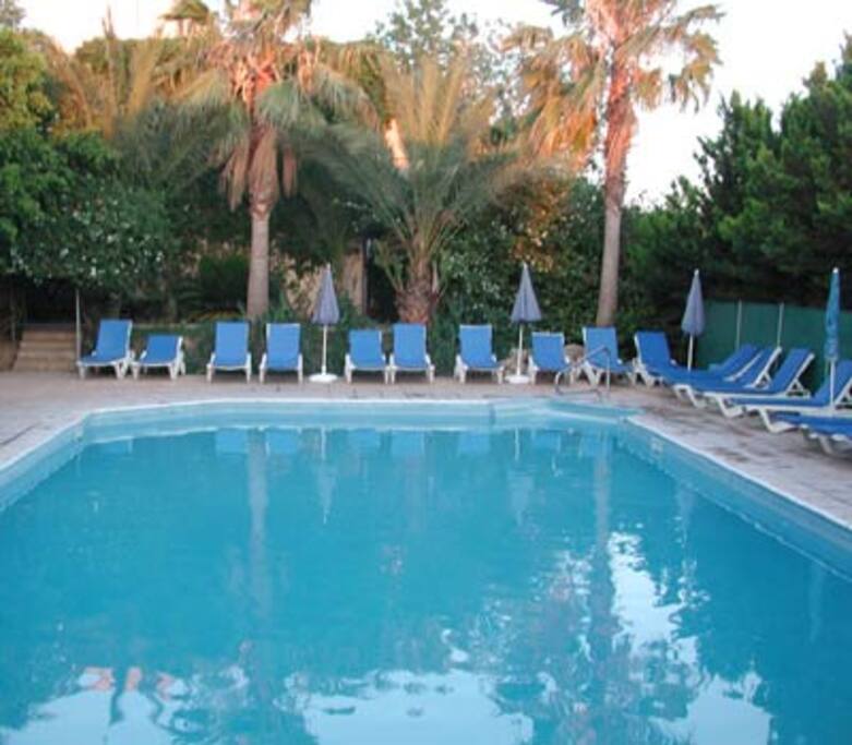 Swimming Pool Next to apartment
