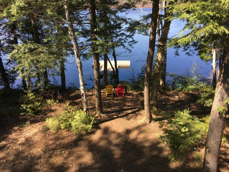 Looking towards Lake.