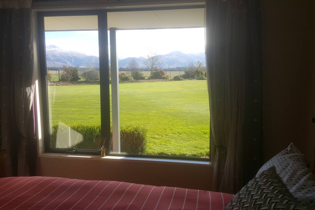 The view from the room.