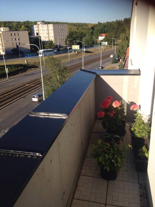A balcony