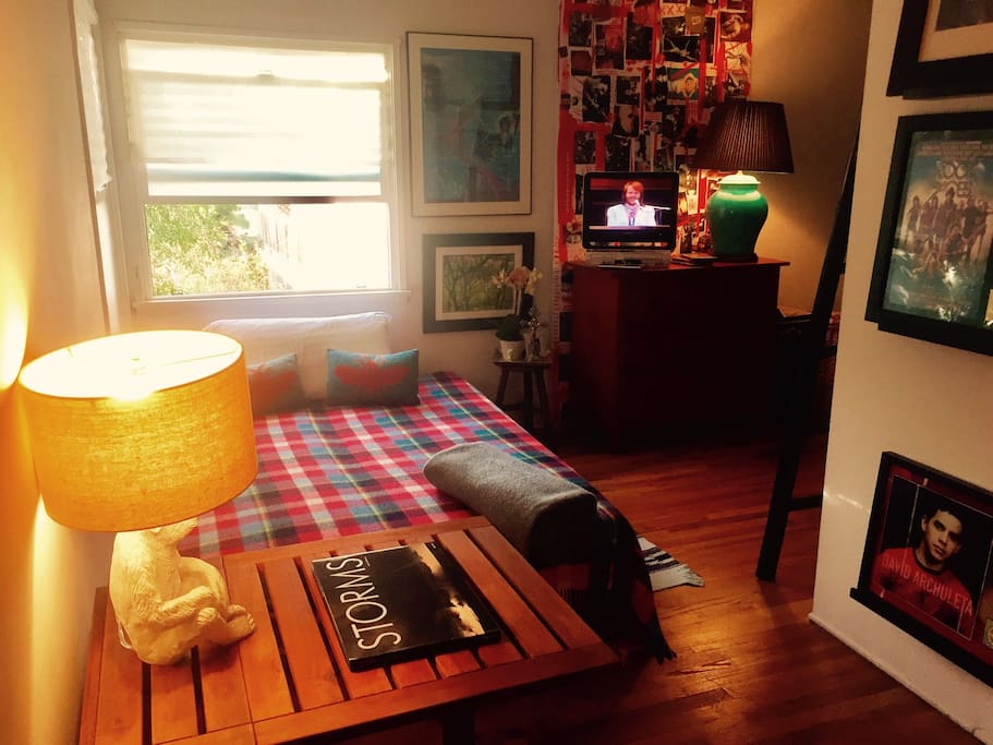 calm room to study or read a book