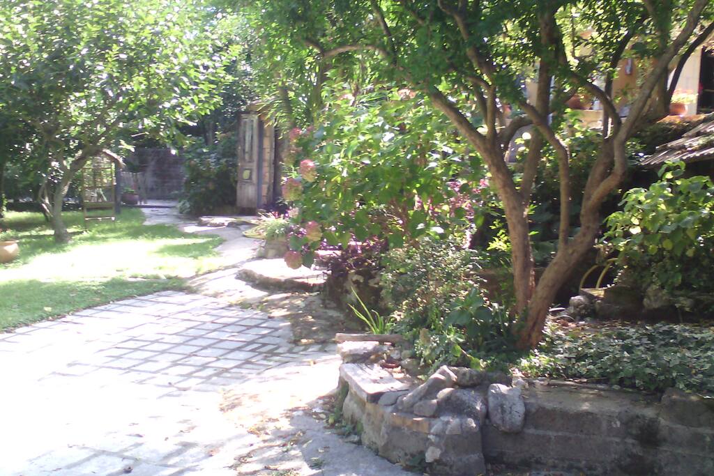 parte di giardino