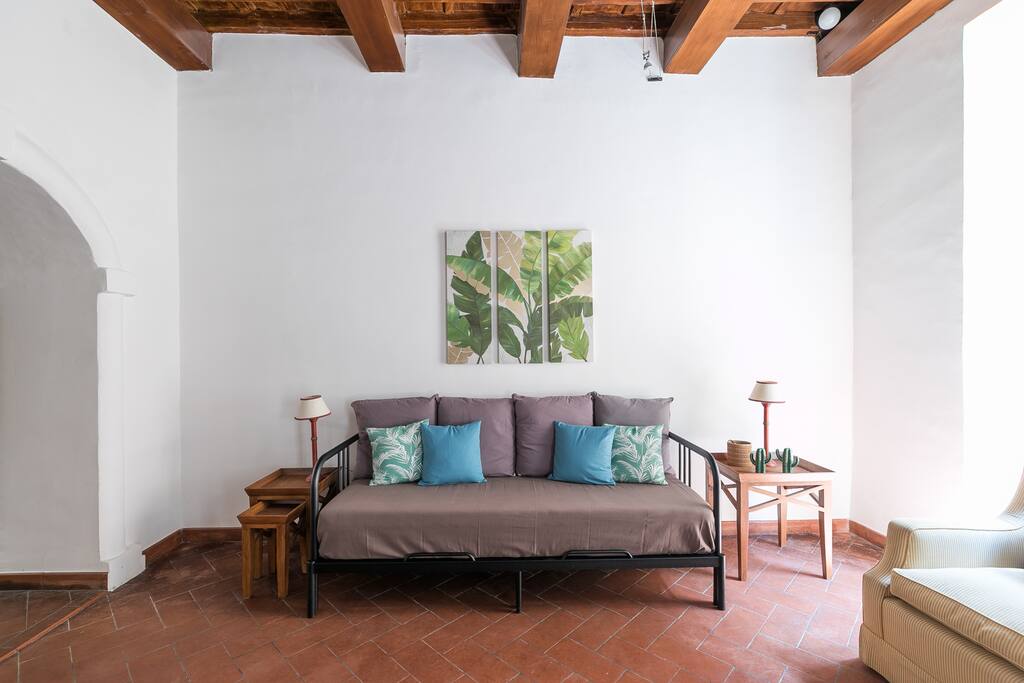 living room - sofa bed for up to 2 people