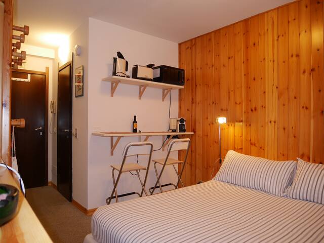 Cozy studio with direct access to the ski slopes