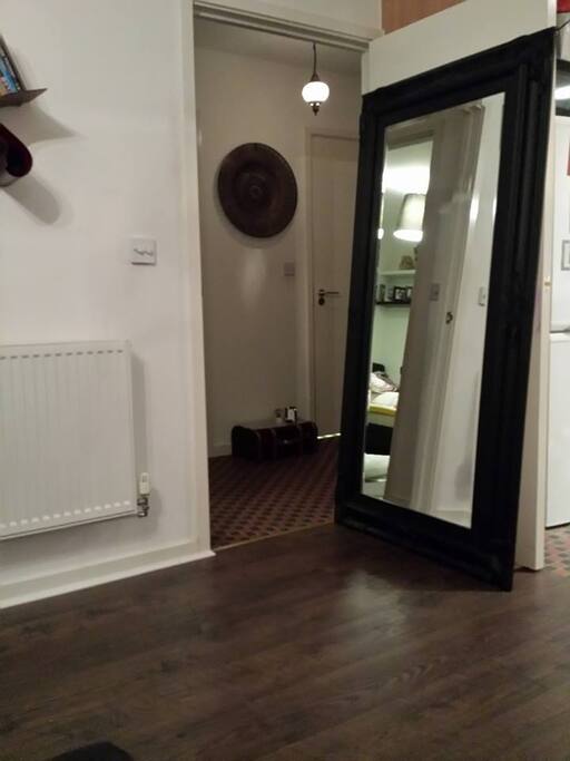 Living room looking to hall