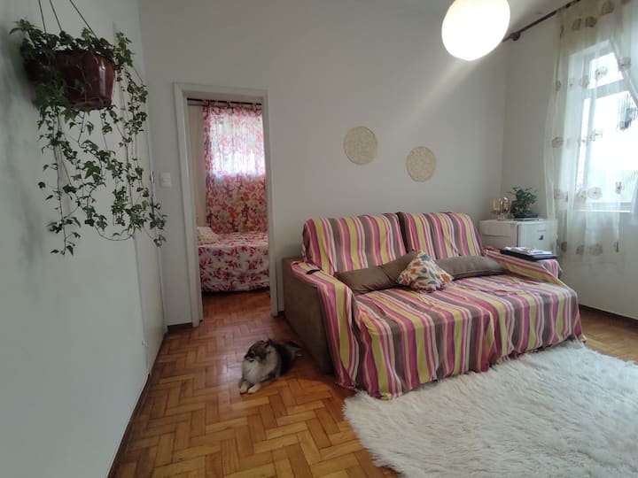 COUCH BED in the LIVING ROOM Employees neighborhood. Only Women