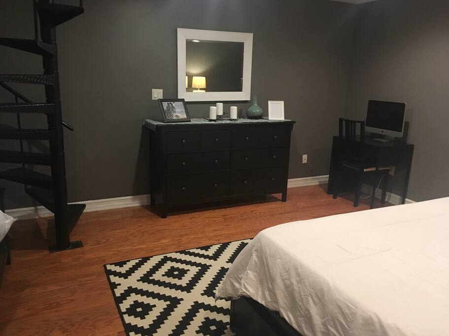 Use of dresser, desk & armoire