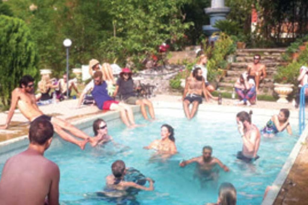 fun in the pool