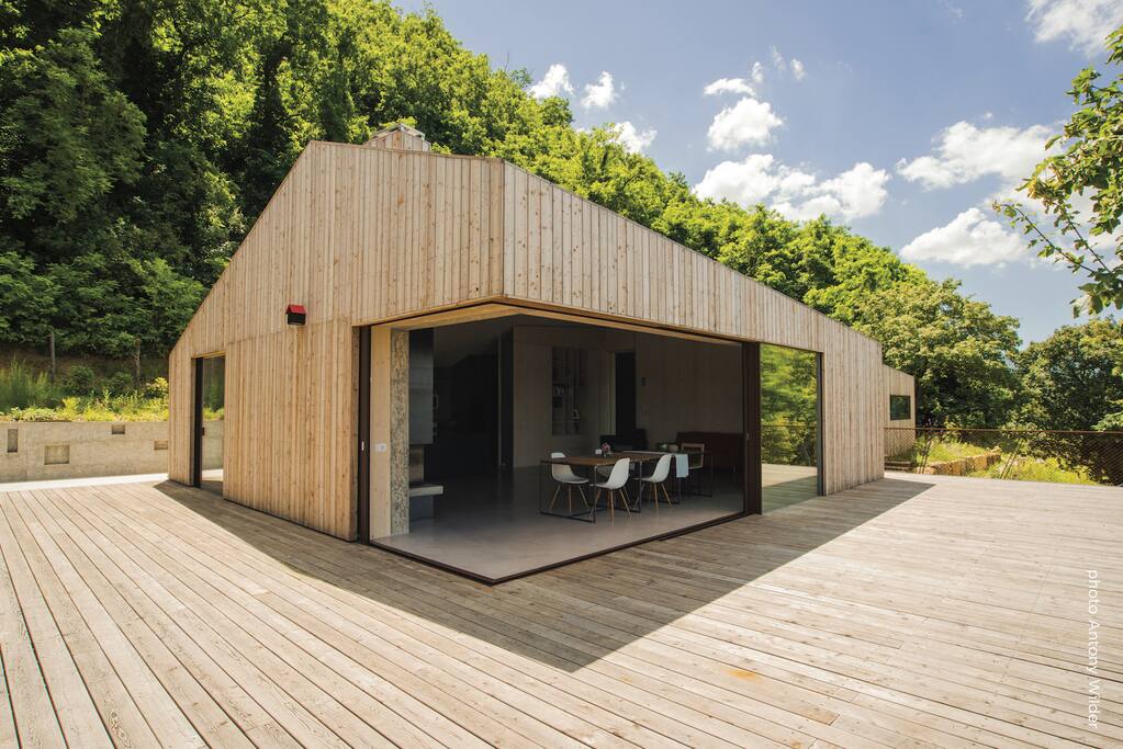 Terrace and Living Room