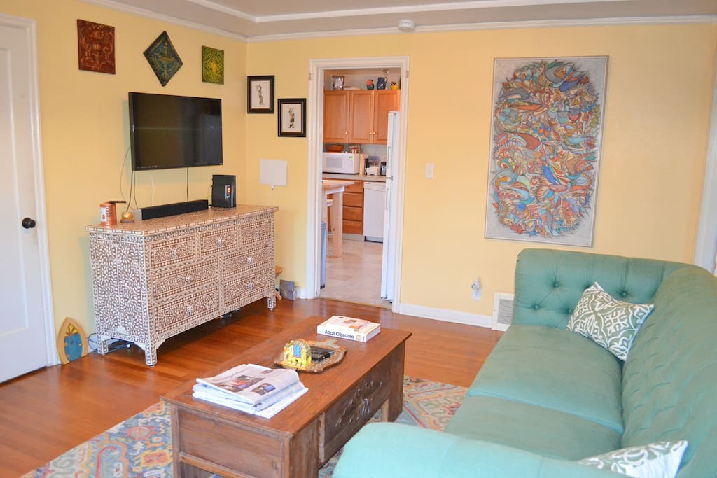 Living Room Kitchen
