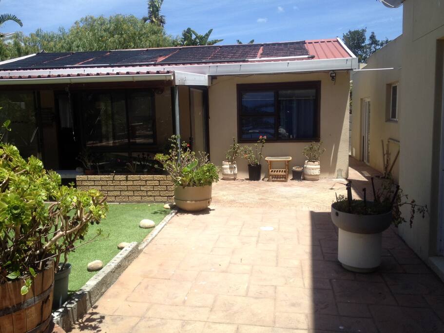 Garden leading from Cottage on Weaver