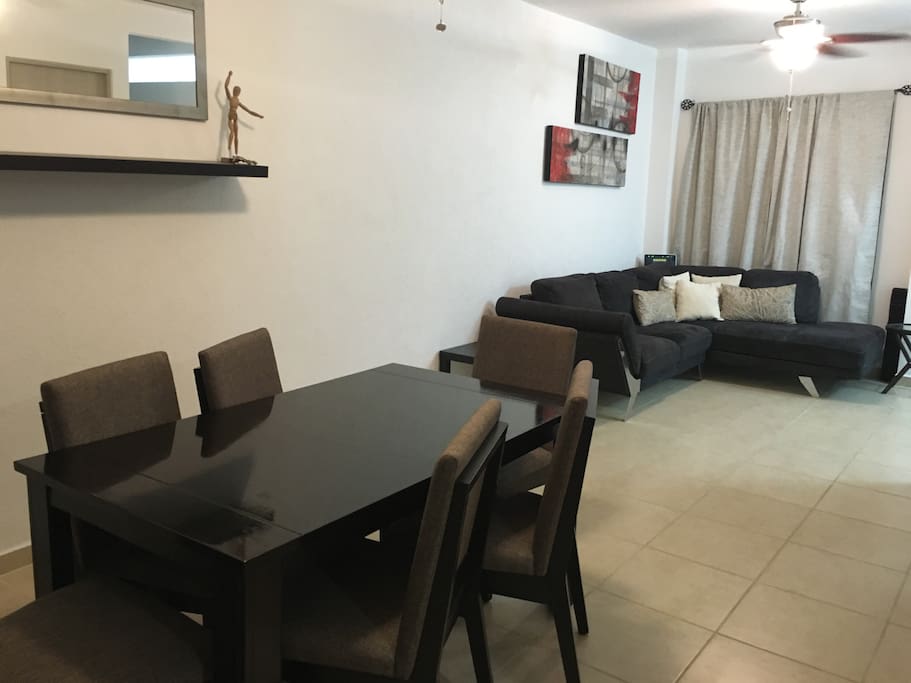 Confortable sala comedor