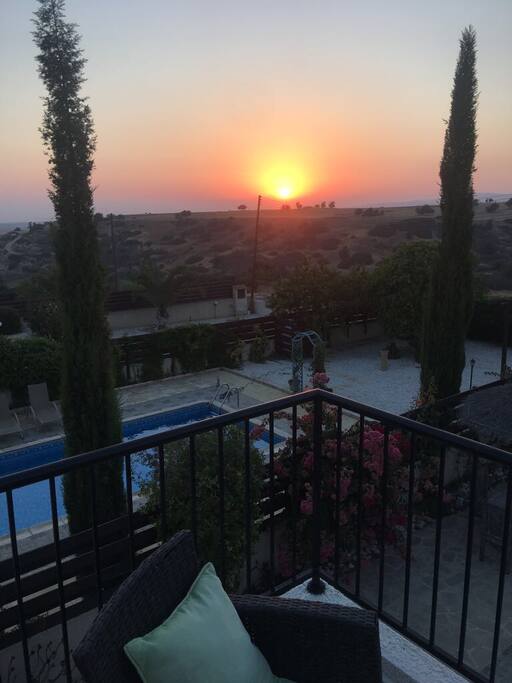 Balcony Sunset