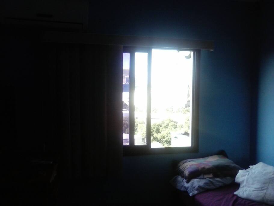 Amanheca com o sol lhe dando bom dia