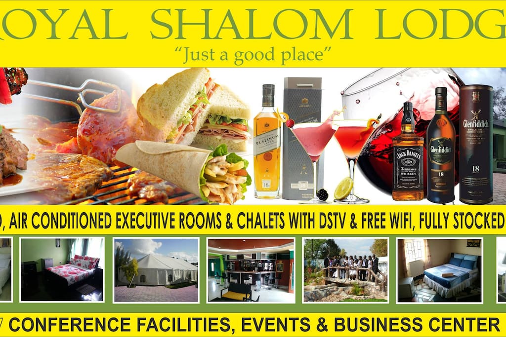 Royal Shalom's mouth watering food items and other facilities.