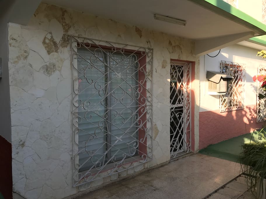 Frente de la casa