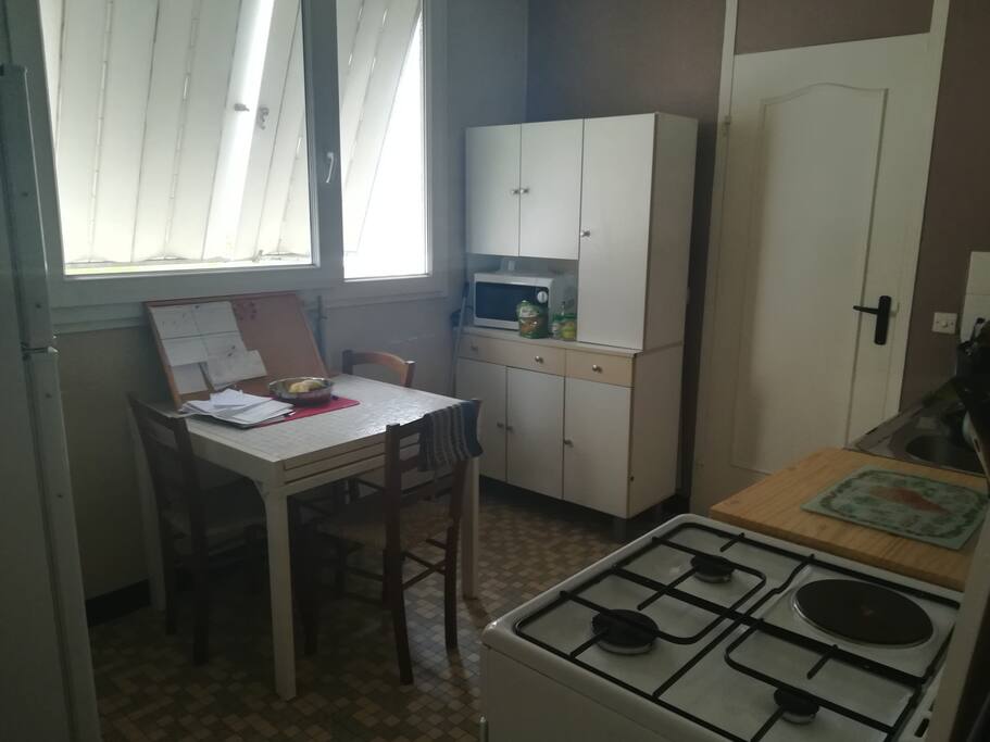 Cuisine commune avec mes colocataires