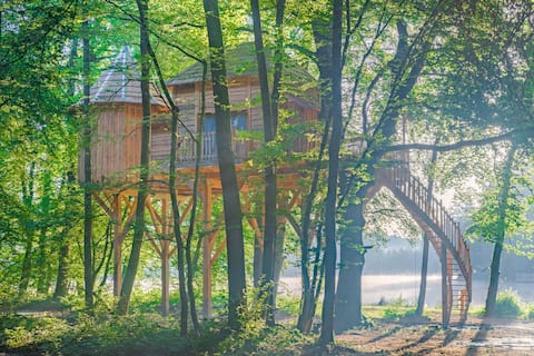 Cabane Spa Repaire pour 5 personnes