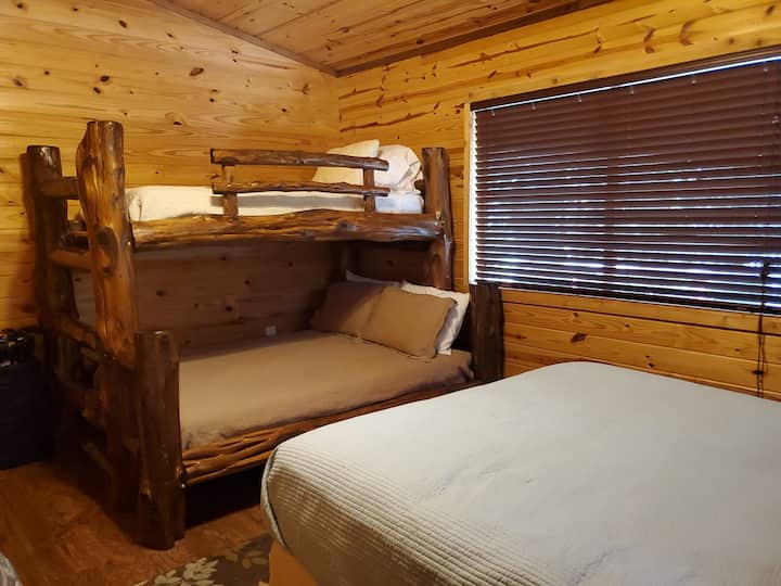 Bedroom #2 Twin/Full Bunk &Queen Bed