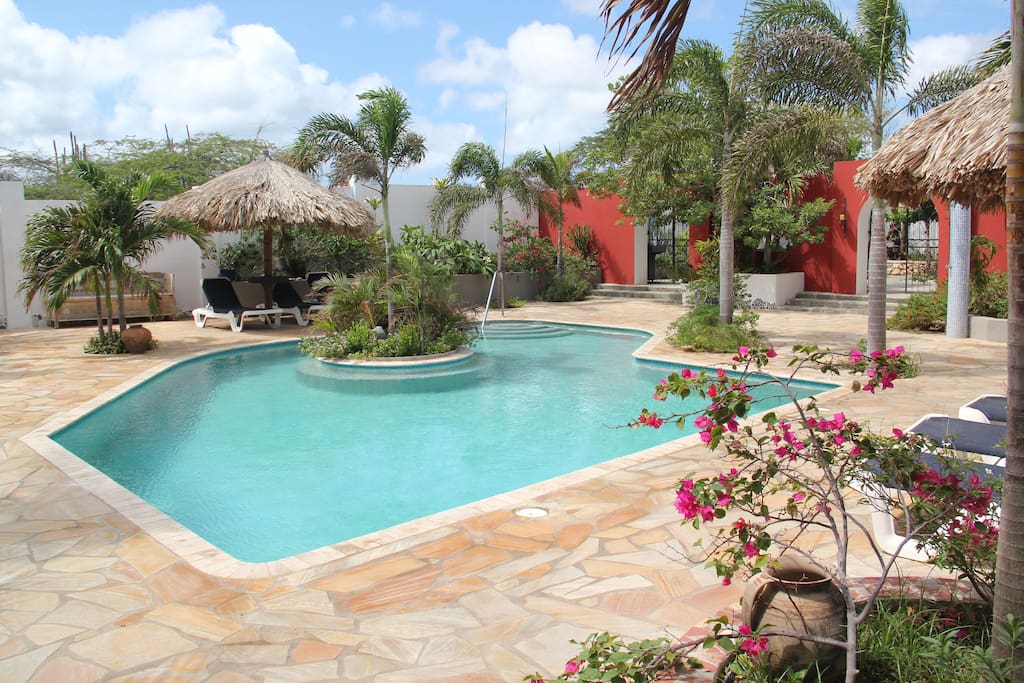 Enjoy end relax at the swimming pool
