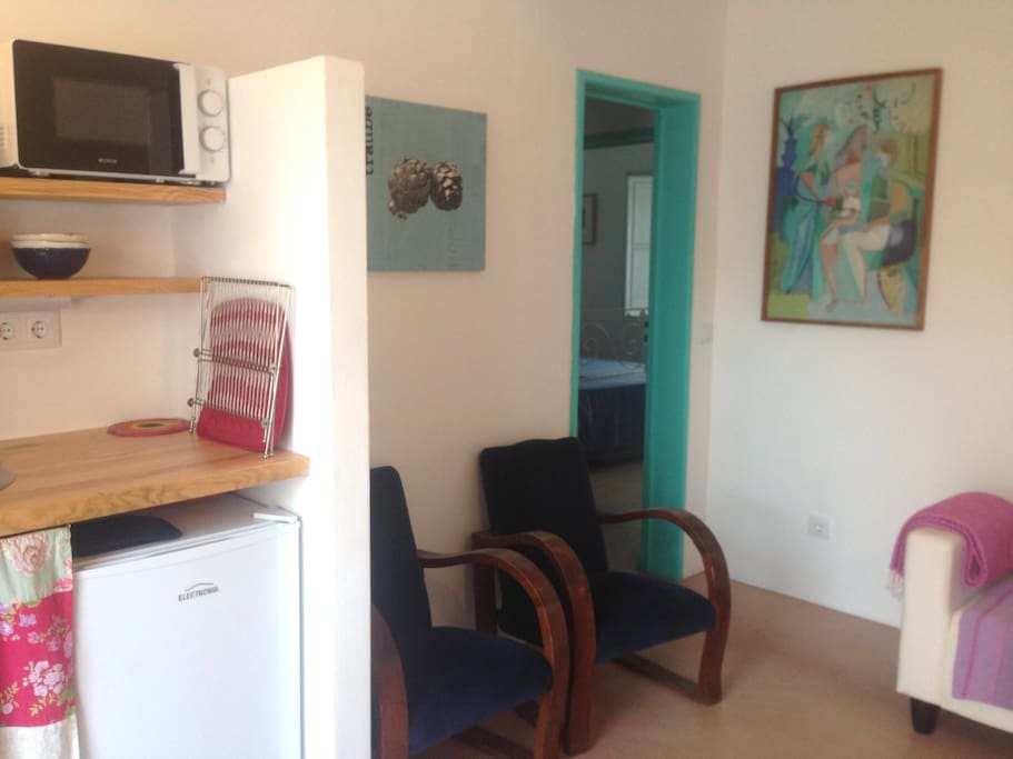 sala com kitchenette