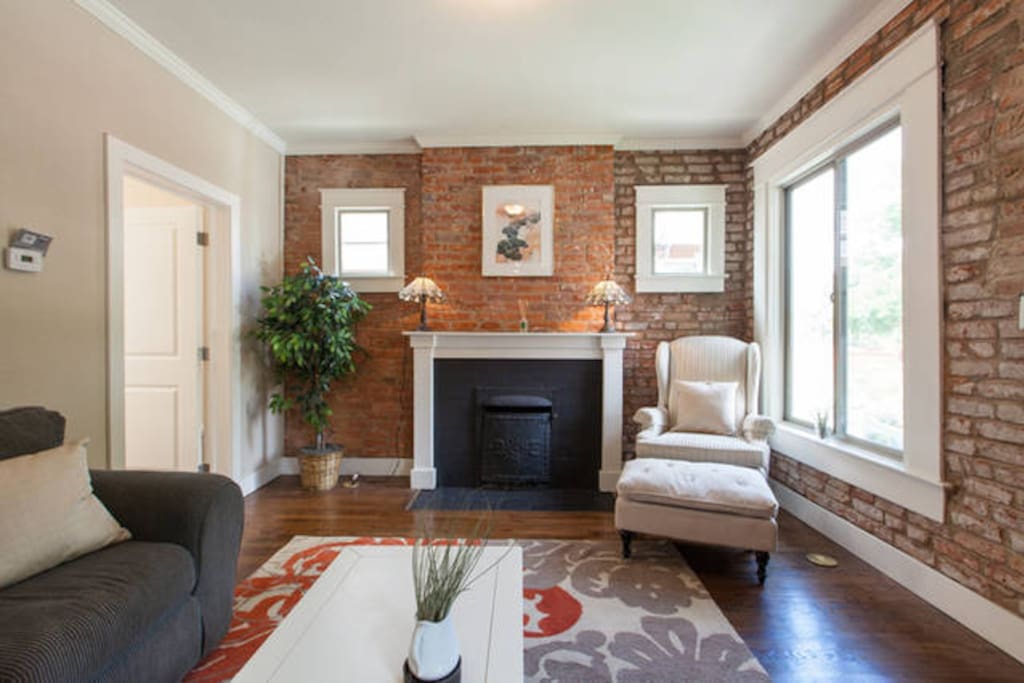 Large open living room