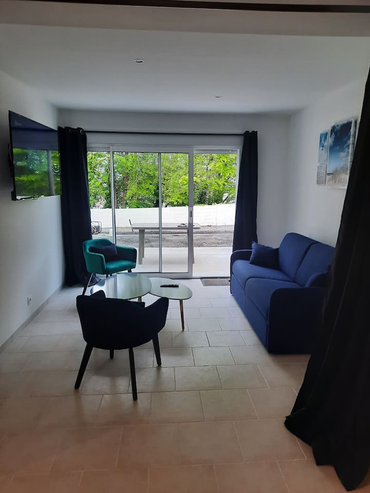 Honfleur Maison Familiale Jardin Et Parking Privé - Honfleur