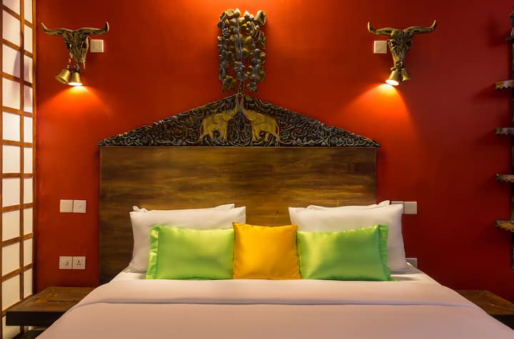 dekoračná hlavica posteľ vo všetkých spálňach