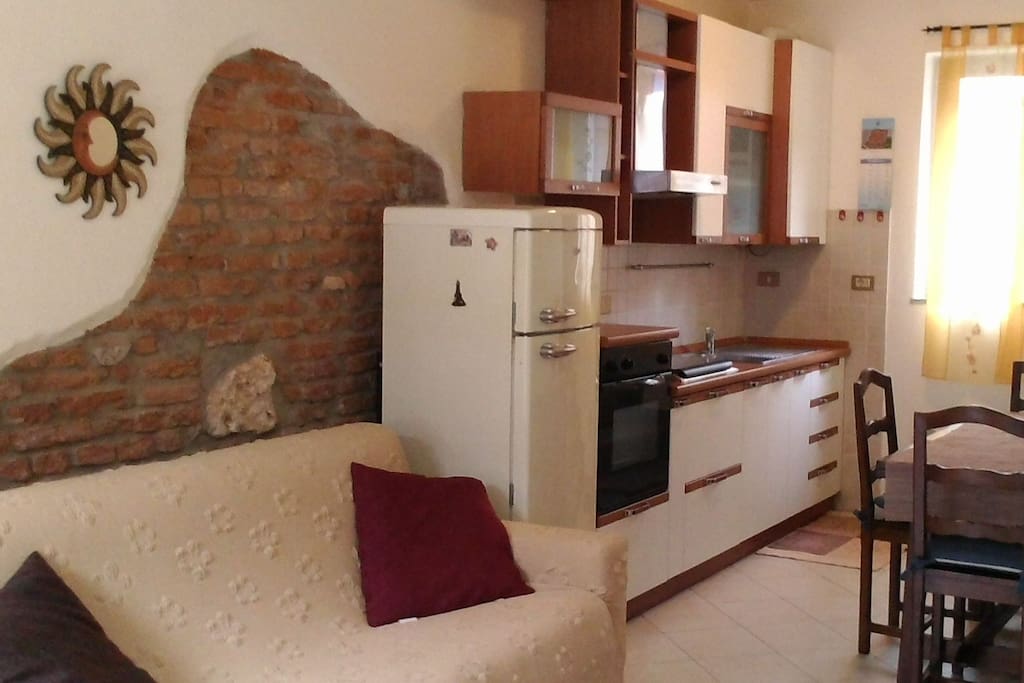 Zona cucina al piano terra