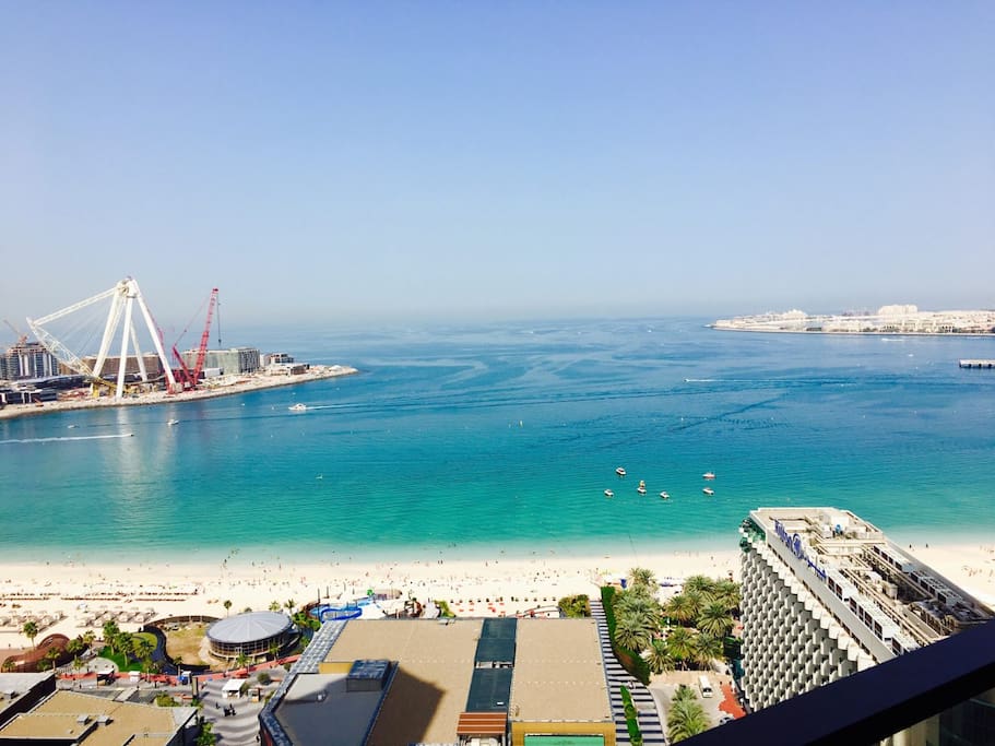 The Best View in JBR! Views of the palm on the right