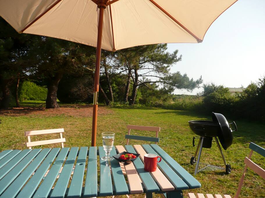 Un grand jardin rien que pour vous!