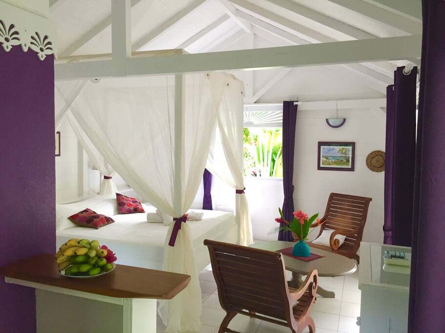 Espace de vie et lit