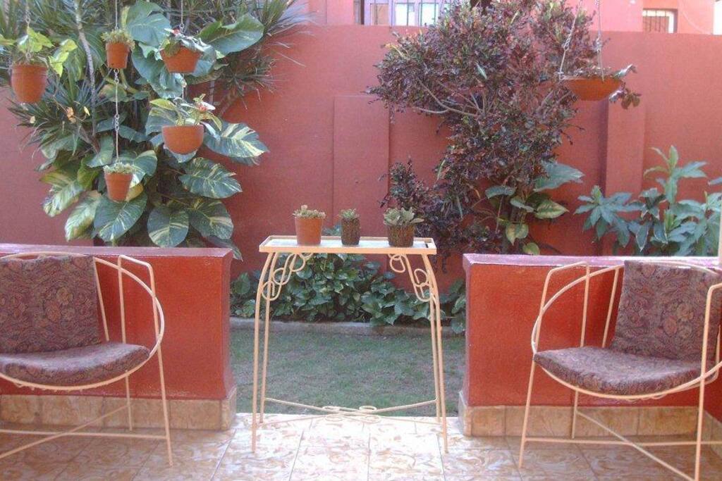 Natural Environment in the porch.