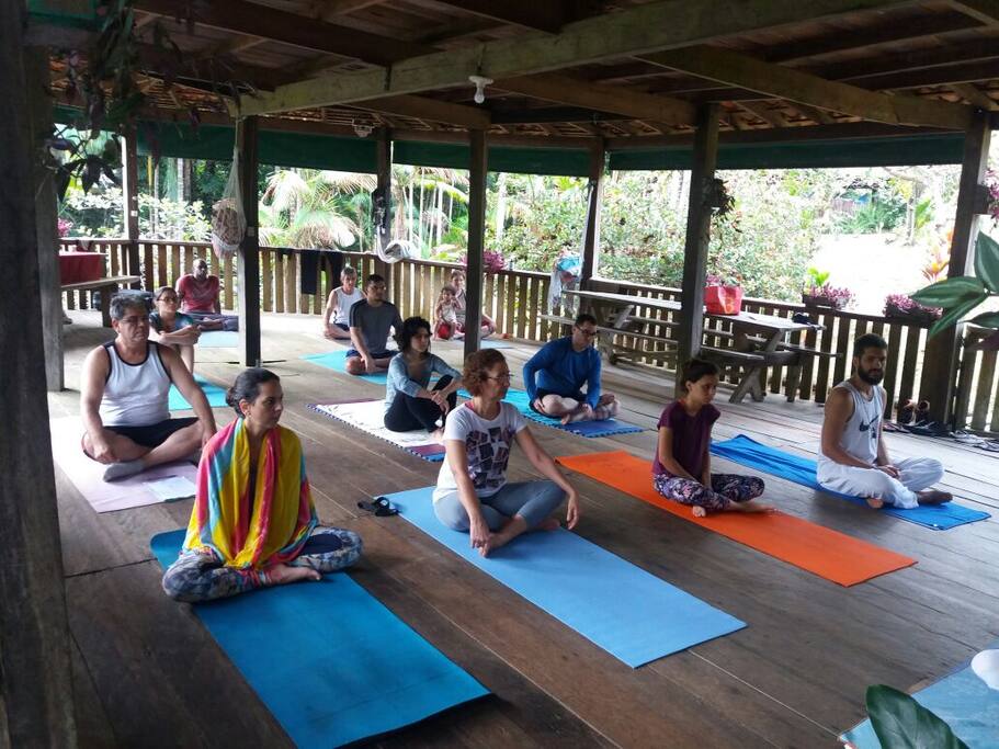 O Centro de Convivência Paraíso disponibiliza áreas para diversas atividades em grupo.