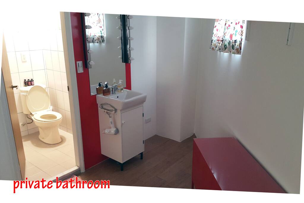 private bathroom