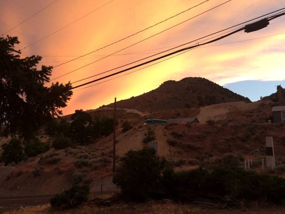 View out front door
