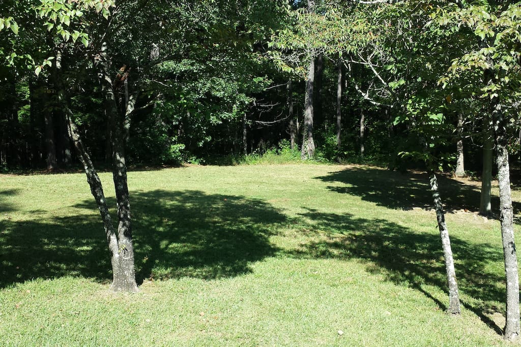 Outside back door