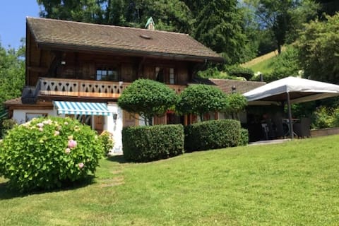 Chalet Maulever and its great view on the Lake!