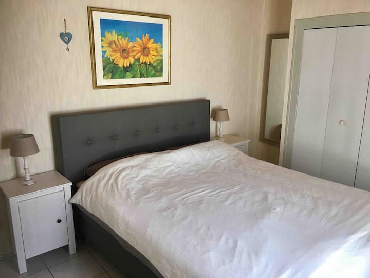 საძინებელი ორადგილიანი საწოლი 160 x 200