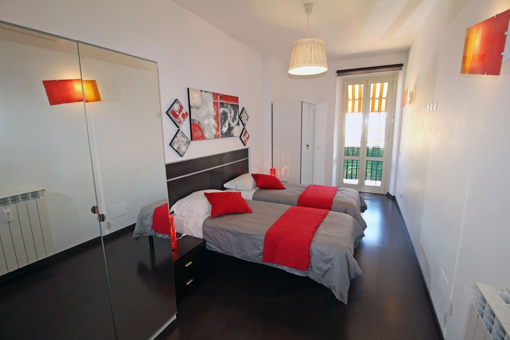 Double room with twin beds