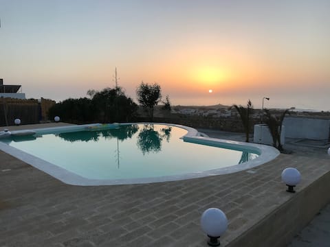 Les Oliviers Bungalow avec piscine privée