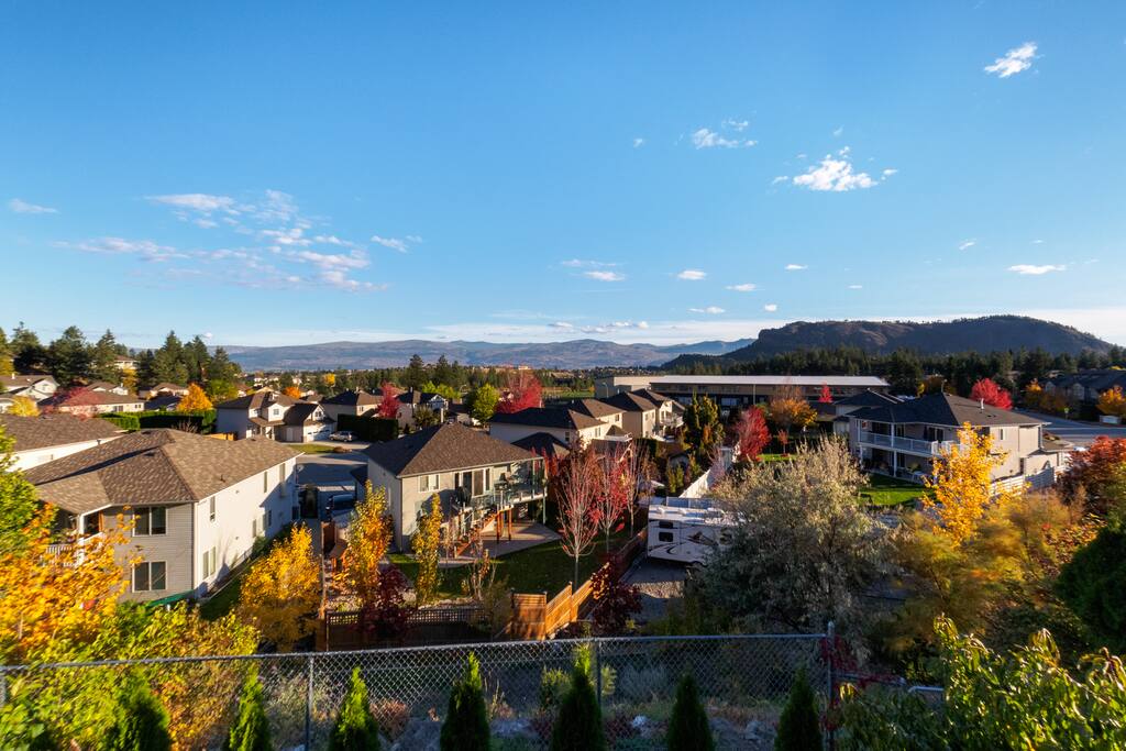 View from back of home