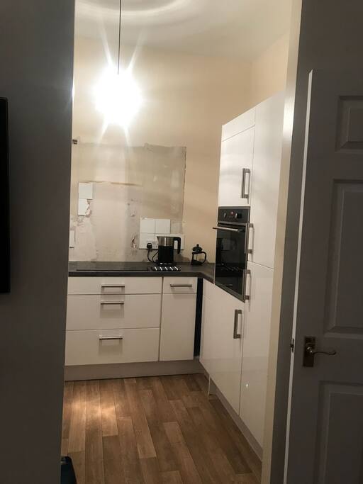 Kitchen undergoing renovation