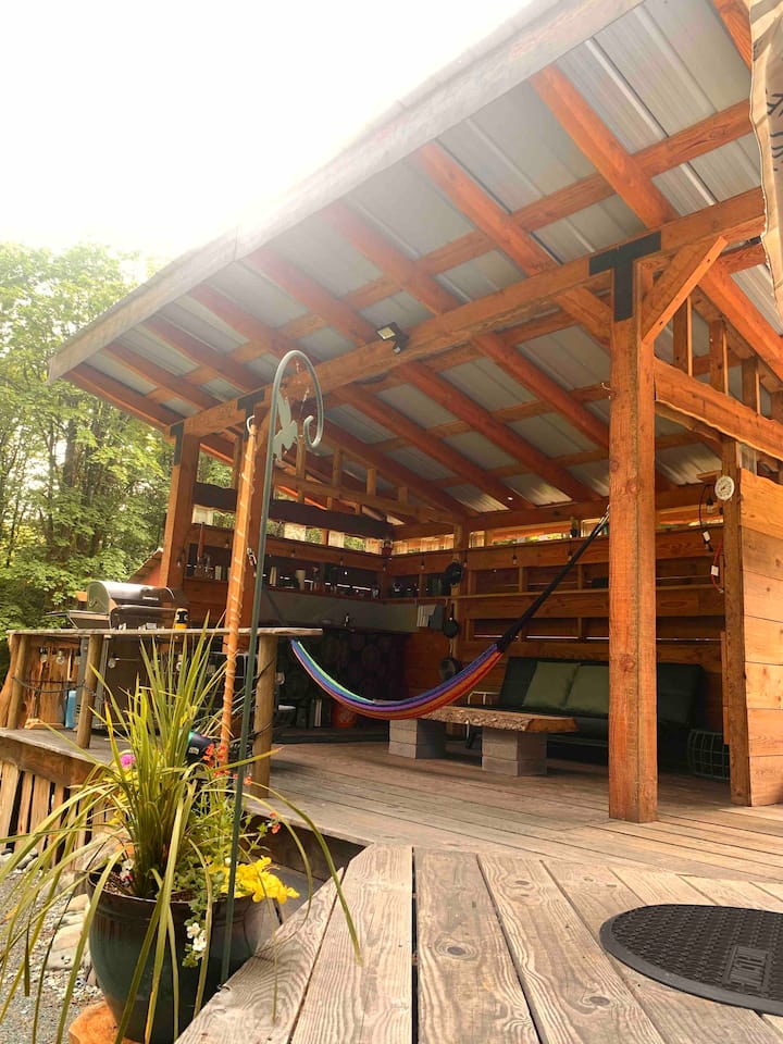 Moontreeyurt&sauna - Lake Cowichan