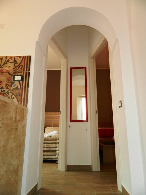 Arco che porta alla zona notte