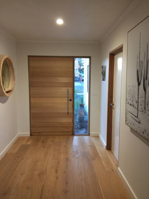 Front entrance to the home